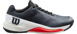 Vorschau: WILSON Herren Tennisoutdoorschuhe RUSH PRO 4.0 CLAY Bk/Wh/Poppy Red