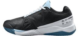 Vorschau: WILSON Damen Tennisoutdoorschuhe RUSH PRO 4.0 W CLAY Bk/Wh/China Blue