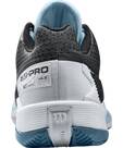Vorschau: WILSON Damen Tennisoutdoorschuhe RUSH PRO 4.0 W CLAY Bk/Wh/China Blue