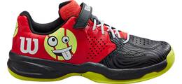 Vorschau: WILSON Kinder Tennisoutdoorschuhe KAOS EMO K RD/Bk/Safety Y