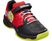 Vorschau: WILSON Kinder Tennisoutdoorschuhe KAOS EMO K RD/Bk/Safety Y