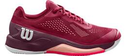 Vorschau: WILSON Damen Tennisoutdoorschuhe RUSH PRO 4.0 W Beet Red/W