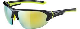 black-neon yellow