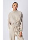 Vorschau: CHAMPION Damen Sweatshirt Mock Turtle Neck Long Sleeves