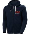 Vorschau: HELLYHANSEN Herren Kapuzensweat HH LOGO FULL ZIP HOODIE