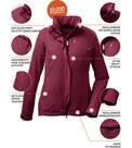 Vorschau: KILLTEC Damen Funktionsjacke mit einrollbarer Kapuze, packbar KOS 25 WMN JCKT