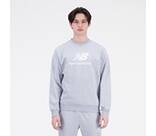Vorschau: NEW BALANCE Herren T-Shirt Essentials Stacked Logo French Terry Crewneck