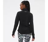 Vorschau: NEW BALANCE Damen T-Shirt NB Heat Grid Half Zip