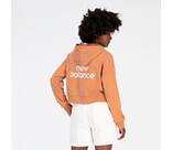 Vorschau: NEW BALANCE Damen Kapuzensweat NB Essentials Graphic Crop Fleece Hoodie