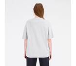 Vorschau: NEW BALANCE Damen Kapuzensweat Essentials Stacked Logo Cotton Oversized T-Shirt