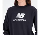 Vorschau: NEW BALANCE Damen Kapuzensweat Essentials Stacked Logo French Terry Crewneck