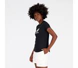 Vorschau: NEW BALANCE Damen Kapuzensweat NB Essentials Stacked Logo T-Shirt