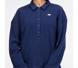 Vorschau: NEW BALANCE Damen Shirt Athletics Collared Long Sleeve Shirt