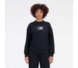 Vorschau: NEW BALANCE Damen Kapuzensweat Essentials Americana French Terry Crew