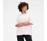 Vorschau: NEW BALANCE Damen Shirt Essentials Graphic Cotton Jersey Oversized T-Shirt