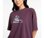 Vorschau: NEW BALANCE Damen Shirt New Balance Oversized Flower T-Shirt