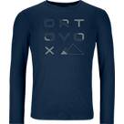 Vorschau: ORTOVOX Herren Shirt 185 MERINO BRAND OUTLINE LS M