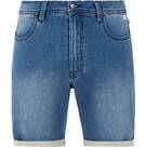 Faded denim