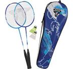 Vorschau: TALBOT/TORRO Badmintonset Talbot Torro Premium Badminton-Set 2-Fighter Pro, 2 Graphit-Composite Schl