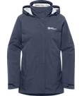 Vorschau: JACK WOLFSKIN Damen Funktionsjacke ROTWAND 3IN1 JKT W