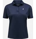 Vorschau: PEAK PERFORMANCE Damen Shirt W Illusion SS Polo-SALUTE BLUE