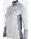 Vorschau: PEAK PERFORMANCE Damen Unterjacke W Magic Half Zip-MED GREY MELANGE-GREY M