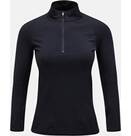 Vorschau: PEAK PERFORMANCE Damen Rolli W Magic Half Zip-BLACK-BLACK