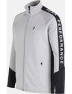 Vorschau: PEAK PERFORMANCE Herren Unterjacke M Rider Zip Jacket-MED GREY MELANGE-BLAC