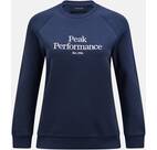 Vorschau: PEAK PERFORMANCE Damen Sweatshirt W Original Crew-BLUE SHADOW-OFFWHITE