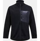 Vorschau: PEAK PERFORMANCE Herren Kapuzensweat M Pile Zip Jacket-BLACK