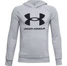 Vorschau: UNDER ARMOUR Jungen Langarm Rival Fleece Hoodie