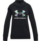 Vorschau: UNDER ARMOUR Mädchen Langarm Rival Logo Hoodie