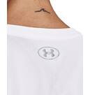 Vorschau: UNDER ARMOUR Damen Kurzarm Tech Solid Logo Arch SSC