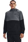 Vorschau: UNDER ARMOUR Herren Langarm WOVEN ASYM ZIP PULLOVER