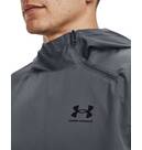 Vorschau: UNDER ARMOUR Herren Langarm WOVEN ASYM ZIP PULLOVER