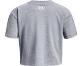 Vorschau: UNDER ARMOUR Kinder Hemd UA CROP SPORTSTYLE LOGO SS