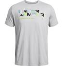 Vorschau: UNDER ARMOUR Herren Shirt UA COLORBLOCK WORDMARK SS