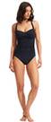 Vorschau: SEAFOLLY Damen Badeanzug Seafolly Collective Twist Halter One Piece