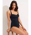 Vorschau: SEAFOLLY Damen Badeanzug Seafolly Collective Twist Halter One Piece