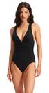 Vorschau: SEAFOLLY Damen Badeanzug Seafolly Collective Cross Back One Piece