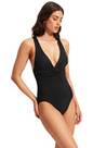 Vorschau: SEAFOLLY Damen Badeanzug Seafolly Collective Cross Back One Piece
