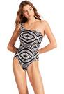 Vorschau: SEAFOLLY Damen Badeanzug Zanzibar One Shoulder One Piece