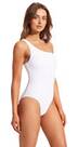 Vorschau: SEAFOLLY Damen Badeanzug Sea Dive One Shoulder One Piece