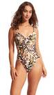Vorschau: SEAFOLLY Damen Badeanzug Take Flight Gathered Strap One Piece