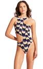 Vorschau: SEAFOLLY Damen Badeanzug ModernTake Cut-Out One Piece