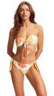 Vorschau: SEAFOLLY Damen Bikinioberteil Palm Springs TwistTie Fron Bandeau