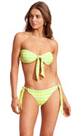 Vorschau: SEAFOLLY Damen Bikinioberteil Portofino Twist Tie Front Bandeau