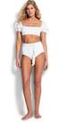 Vorschau: SEAFOLLY Damen Bikinioberteil Costa Bella Puff Sleeve Bandeau