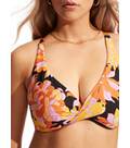 Vorschau: SEAFOLLY Damen Bikinihose Palm Springs Ruched Side Retro