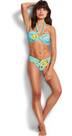 Vorschau: SEAFOLLY Damen Bikinihose Full Bloom Ruched Side Retro Pant